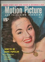 ORIGINAL Vintage May 1953 Motion Picture and TV Magazine Ann Blyth  - £15.78 GBP