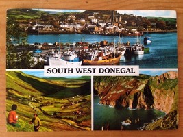 South West Donegal Ireland Unposted Color Postcard John Hinde Tourist Sc... - $12.86
