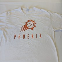 Fruit Of The Loom NBA Phoenix Suns Men’s White Basketball Cotton T-Shirt Size L image 12