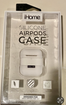 iHome Silicone AirPods Case White NEW - $11.93