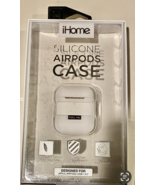 iHome Silicone AirPods Case White NEW - $11.93