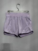 Fila Woman&#39;s Athletic Shorts Light Purple Elastic Waist XS Mid Rise - £12.50 GBP