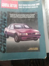 1982 - 1992  Chilton&#39;s General Motors Chevy Camaro Repair Manual - $30.00