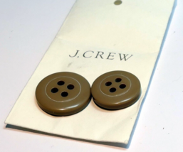 J. Crew  Vintage Button Set Brown light - £4.98 GBP