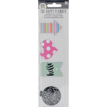 Me &amp; My Big Ideas Create 365 The Happy Planner Magnetic Clips  Hello Stripes - £17.26 GBP