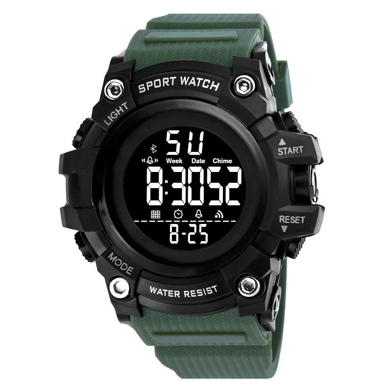 Sport Men&#39;s Watch Multifunction Military Men Watch Alarm Clock Big Dial ... - $17.22