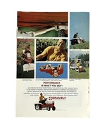 Vtg 1969 Gravely Riding Mower Lawn Tractor Studebaker Print Ad 7&quot; x 10&quot; - €6,54 EUR