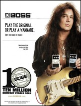 Yngwie Malmsteen 2007 Fender Guitar Boss Effects Pedal ad 8 x 11 advertisement - £3.39 GBP