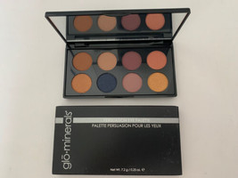 GLO MINERALS EYE SHADOW PALETTE PERSUASION EYE PALETTE - £11.66 GBP