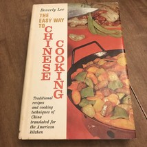 The Easy Way To Chinese Cooking By Beverly Lee  1963  HC DJ - $7.20