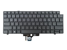 New OEM Dell Precision 3470 3480 Backlit French Canadian Keyboard - MWDK9 0MWDK9 - £31.35 GBP