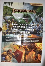Pathfinder Beginner Box Poster Fantasy Adventure RPG Paizo Hero Dragon Archer - £9.48 GBP