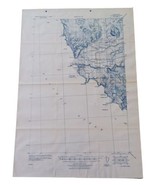 1936 La Push Quadrangle Clallum Co \Washington USGS Army Corps Tactical Map - €24,08 EUR