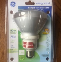 GE Indoor Floodlight Light Bulb Soft Daylight Instant Bright CFL 26w 90w... - £8.55 GBP