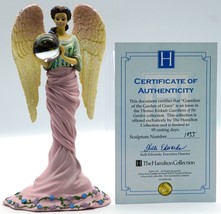 Guardian of the Garden of Grace Thomas Kinkade Angel Figurine Hamilton COA - £10.57 GBP