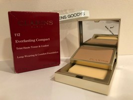 Clarins Everlasting Compact Long Wearing Foundation  #112 Amber NIB .3 oz - $16.52