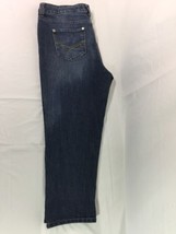 Vintage America Woman Pants Size 33/16 Blue Made In Jordan Bin54#22 - £40.95 GBP