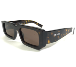 PRADA Sunglasses SPR 06Y 2AU-8C1 Tortoise Rectangular Frames Brown Lenses - £155.15 GBP