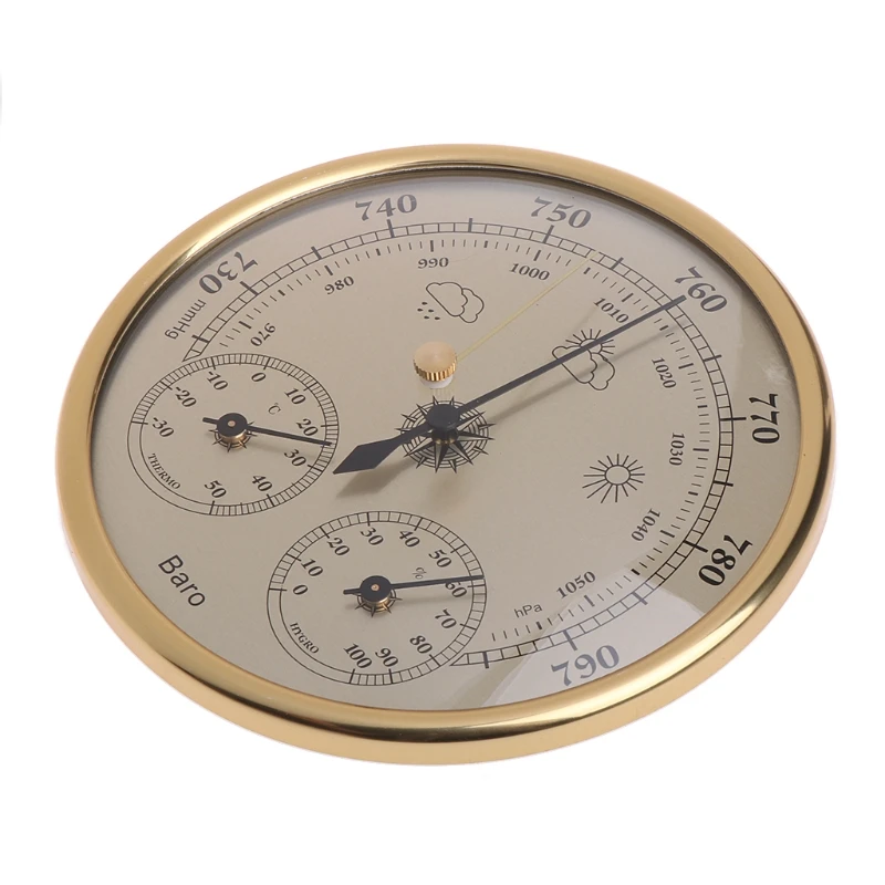 in One Multifunctional Temperature Humidity Air Pressure Barometer  For Hanging  - £219.17 GBP