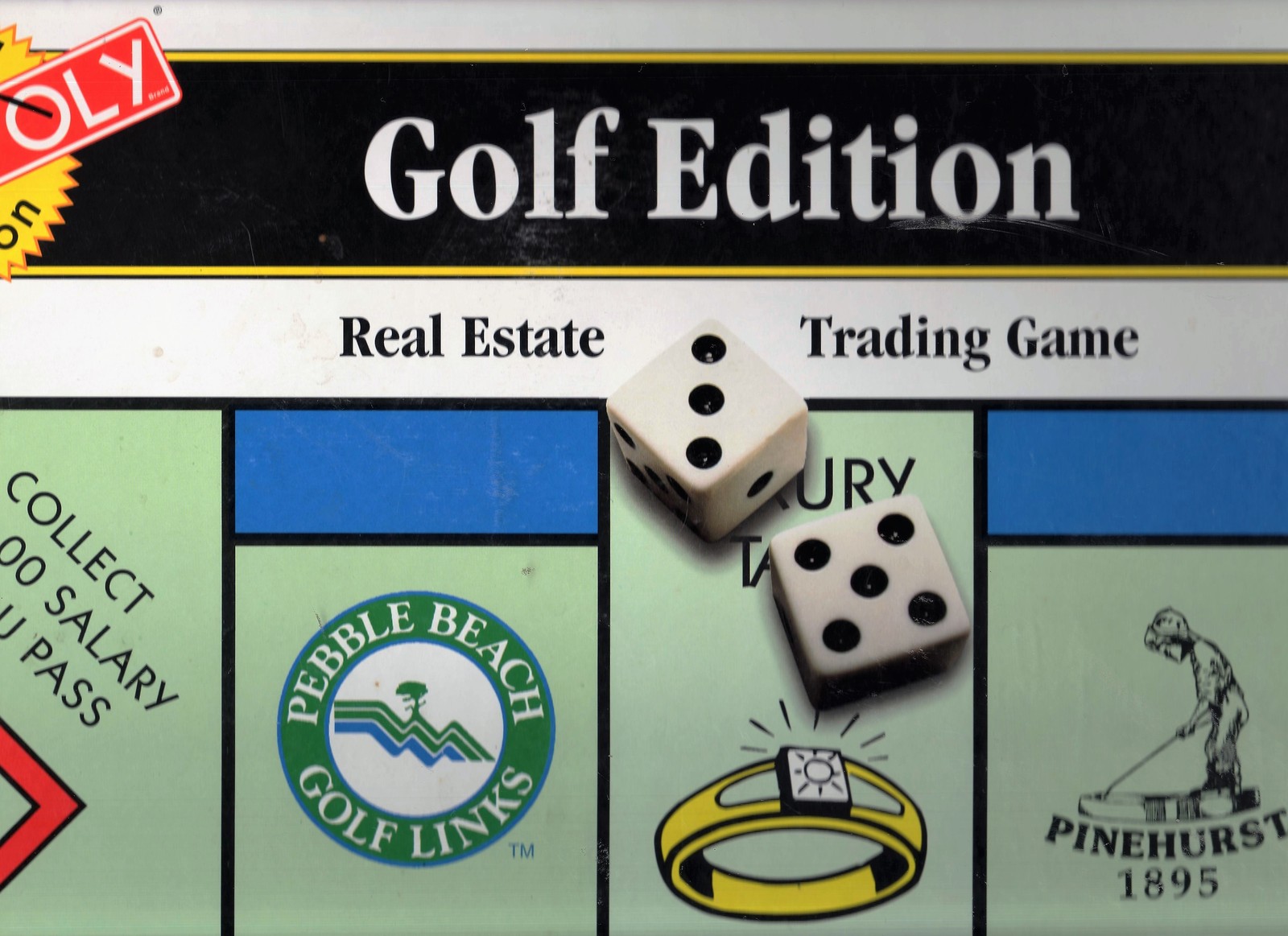 Monopoly Game - Golf Edition - Board Game - $14.80