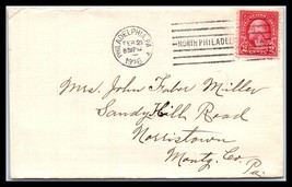 1926 US Cover - North Phila Sta, Philadelphia, Pennsylvania to Norristown, PA P7 - £2.33 GBP