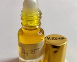6 ml Natürlicher KESAR SAFFRON Duft ATTAR/ ITTAR Itra Parfümöl Hindu Puja - £22.02 GBP