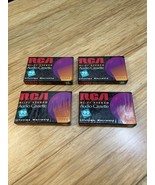 NEW RCA Hi-Fi Stereo Audio Cassette 90 Minute Tape Lot of 4 KG JD - $13.52 CAD
