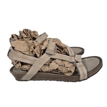 TEVA YSIDRO UNIVERSAL WOMEN LEATHER SANDALS TAUPE US 9 /UK 7 /EU 40 NEW - $68.31