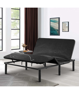 Adjustable Bed Frame, Zero Clearance Adjustable Bed Base Head and Foot I... - €448,61 EUR