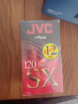 JVC 120 6 Hrs Vhs Set Of 4 New Tapes - £30.91 GBP