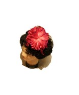 Large Flower Red Hair Clip Hair Accessory - £3.96 GBP
