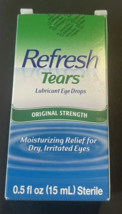 Refresh Tears Eye Drops Moisturizing Lubricant Bottle 0.5oz (15 ml) Exp ... - $217.80 MXN