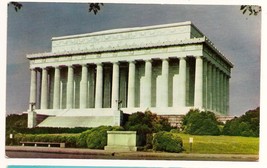The Lincoln Memorial Washington D.C. Postcard Unused - £4.60 GBP