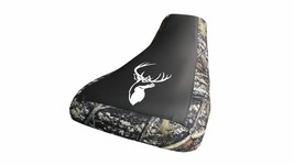 For Honda Foreman 400/450 Seat Cover 1997 To 2004 Elk Logo Camo Sides Black Top - £25.02 GBP