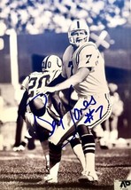 BERT JONES AUTOGRAPHED SIGNED BALTIMORE COLTS QUARTERBACK 73-81 8X10 PHO... - £15.63 GBP