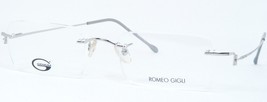 Romeo Gigli Genium RG34102 Argent Lunettes RG341 52-18-135mm Italie - $114.46