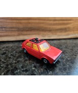 Rare MATCHBOX LESNEY SUPERFAST No 7 VW GOLF Red Flat Black Base ENGLAND ... - $668.79 MXN
