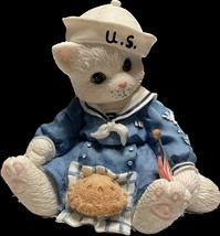 Calico Kittens by Enesco, American Short Hair - Tried and True for the Red White - £10.35 GBP