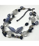 Chico&#39;s Multicolor Beaded Multi-Strand Choker Necklace - $14.25