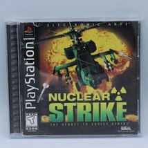 Nuclear Strike (PlayStation, 1997) - CIB - Complete In Box W/ Manual - Tested - $9.49
