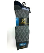 3 Pairs GT Gold Toe Men Dress Fashion Crew Premium Comfort Socks Sock Si... - $27.06 CAD
