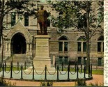 Confederate General Stonewall Jackson Statue Richmond VA 1908 UDB Postca... - $19.75