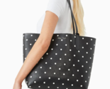 Kate Spade Disney Reversible Minnie Mouse Black Leather Tote K4643 NWT $... - £115.99 GBP