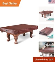 Heavy Duty Waterproof Leatherette Pool Table Cover - Fits 8ft Tables Ele... - $1,159.41 MXN
