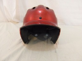 Wilson Red batting Cap, Baseball/helmet/hat sz 6 1/8-7 1/4 used/ preowned 110408 - £15.27 GBP