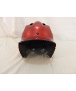 Wilson Red batting Cap, Baseball/helmet/hat sz 6 1/8-7 1/4 used/ preowne... - $18.35