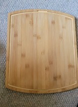 Seville Classics Cutting Board Bamboo Rectangle 16.5&quot;x13.4&quot;x1.2&quot; Used Nice - £17.63 GBP