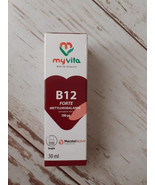 MyVita MecobalActive® B12 Natural Pure Vitamin B12 30ml - Vegan - Original - $17.93