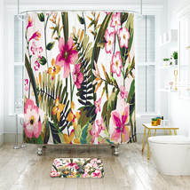 Kate Spade 33 Shower Curtain Bath Mat Bathroom Waterproof Decorative - £18.37 GBP+