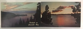 Lot 2 Sunset and Twilight on Lake Tahoe, California Vintage Postcards - £11.01 GBP